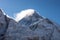 Mount Everest Peak Sagarmatha, Chomolungma.