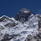 Mount Everest in spring