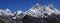 Mount Everest, view from Renjo La mountain pass