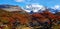 Mount Fitz Roy with autumn colors, Argentina