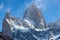 Mount fitz Roy in el Chalten, Los Glaciares National Park in Argentina