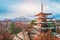 Mount Fuji, Chureito Pagoda in Autumn