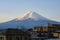 Mount Fuji - Fujiyama, the highest active volcano mountain in Japan