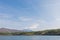 Mount Fuji from lake Saiko in spring