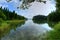 Mount Fuji and lake Tanukiko