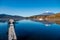 Mount Fuji and lake Yamanaka