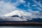 Mount Fuji and majestic sky taken from Lake Yamanaka