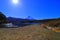 Mount Fuji from the root ground beach of Lake Sai Japan