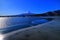 Mount Fuji from the root ground beach of Lake Sai Japan