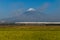 Mount Fuji and Shinkansen bullet train