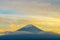 Mount Fuji sunset,