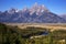 Mount Grand Teton From the Snake River Overlook, Grand Teton National Park, Wyoming