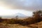 Mount Hanang, Manyara Region, Tanzania, at heavy sky dawn