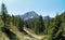 Mount JÃ´f di Montasio from the slopes of Mount Jof di Miezegnot in the Julian Alps