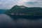 Mount Kamui and the beautiful clear blue Lake Mashu