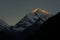 Mount Khumbila Khumbi Yul Lha sunrise