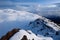 Mount Kilimanjaro crater with snow