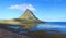 Mount kirkjufell east face from ...