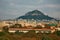 Mount Lycabettus rising from Athens