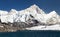 Mount Makalu above lake near Kongma La pass