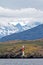 Mount Martial from Beagle Channel - Tierra del Fuego - Argentina