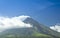 Mount mayon active volcano erupting philippines