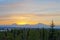 Mount McKinley sunset