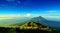 Mount Merapi at Java Island, Indonesia