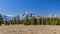 Mount Moran and Bivouac Peak from the potholes