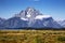 Mount Moran from Willow Flats in Grand Teton National Park, Wyoming