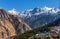 Mount Nanda Devi India himalaya mountain landscape