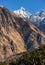 Mount Nanda Devi India himalaya mountain landscape