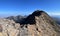 Mount Nebo Wilderness autumn panoramic views hiking from peak 11,933 feet, highest peak in the Wasatch Range of Utah, Uinta Nation