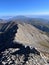 Mount Nebo Wilderness autumn panoramic views hiking from peak 11,933 feet, highest peak in the Wasatch Range of Utah, Uinta Nation