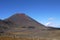 Mount Ngauruhoe, also known as Mount Doom from the Lord of the Rings films, as seen while trekking the Tongariro Alpine Crossing,