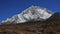 Mount Nuptse, high mountain of the Himalayas