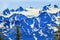 Mount Olympus Snow Mountains Hurricane Ridge Olympic Park Washington