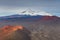 Mount Ostry Tolbachik, the highest point of volcanic complex on the Kamchatka, Russia.