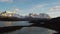 Mount Payne Grande, Nordenskjold Lake in Chile, Patagonia. View of Mount Payne Grande