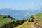 Mount Pilatus seen from the Rigi, Switzerland.