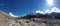 Mount Pumori and Lhotse, seen from Lobuche, Everest Base Camp trek, Nepal