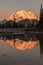 Mount Rainier Dawn Reflection