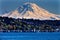 Mount Rainier Puget Sound North Seattle Washington