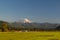 Mount Rainier with Rural Farm