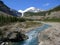 Mount Robson Provincial Park, Canadian Rocky Mountains, Valley of a Thousand Falls, British Columbia, Canada