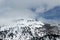 Mount Rose Nevada Covered In Snow With Clouds