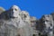 Mount Rushmore National Memorial clear blue sunny summer day