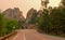 Mount Rushmore National Memorial Washington profile at sunrise