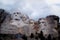 Mount Rushmore Under Blue Clouds