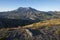 Mount Saint Helens and old blast zone